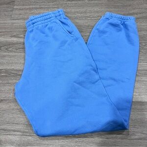 Kasics Kgmtl Blue Joggers thick cotton M Ciel colour